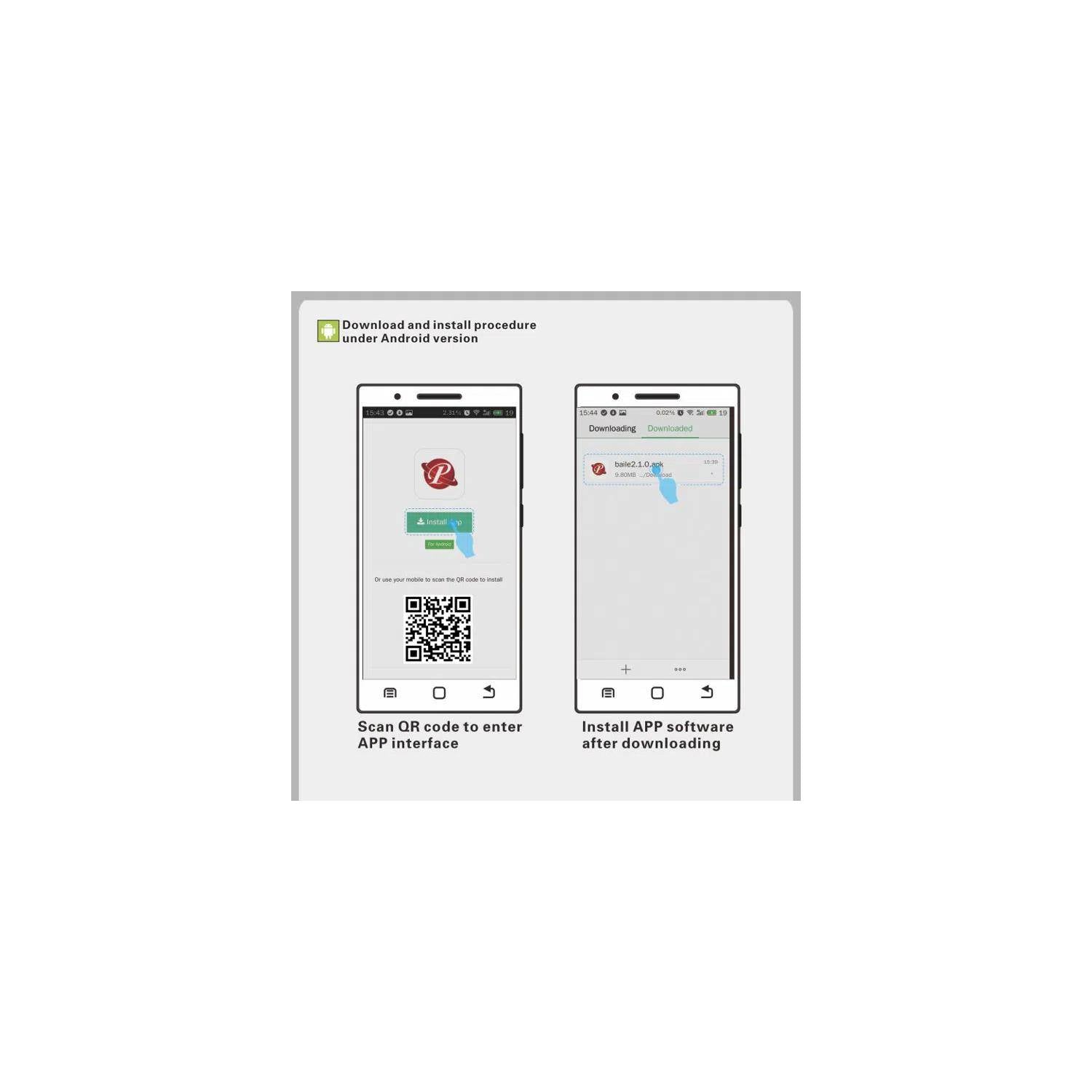 Huevo vibrador con aplicacion Abner