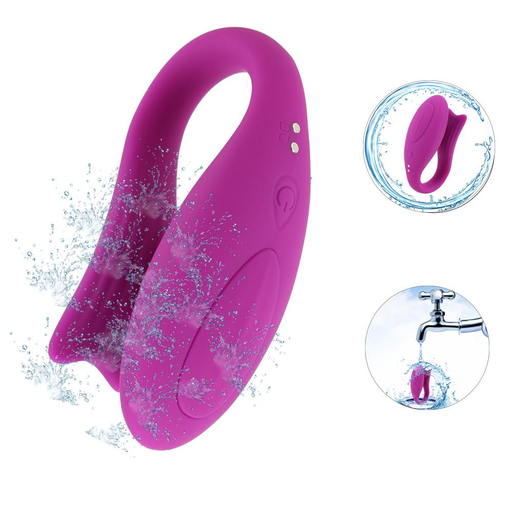 Vibrador doble sirena con control remoto